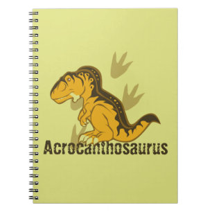 Niedliche Acrocanthosaurus Notizblock