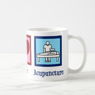 Niedliche Acupuncturist-FriedensLiebe-Akupunktur Kaffeetasse