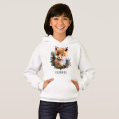 niedliche Add Name Fux Liebhaber Hoodie (Vorne ganz)