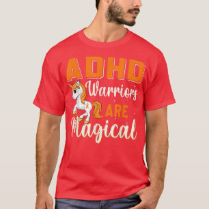 Niedliche ADHS-Krieger sind ein magisches Einhorn  T-Shirt