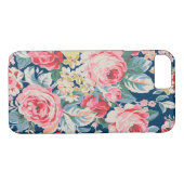 Niedliche Adorable Moderne blühende Blume Case-Mate iPhone Hülle (Rückseite (Horizontal))