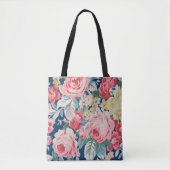 Niedliche Adorable Moderne blühende Blume Tasche (Vorderseite)
