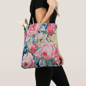 Niedliche Adorable Moderne blühende Blume Tasche (Von Nahem)