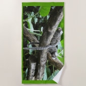 Niedliche Affen Strandtuch (Vorderseite)