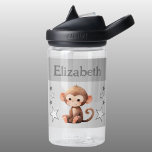 Niedliche Affen tragen Namen mit Sternen Kinder gr Trinkflasche<br><div class="desc">CamelBak Eddy® Wasserflasche für Kinder. Personalisieren mit einem Namen. Diese Wasserflasche hat einen niedlichen Affen mit Sternen in den Farben grau und weiß.</div>