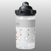 Niedliche Affen tragen Namen mit Sternen Kinder gr Trinkflasche