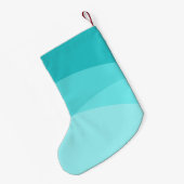 Niedliche afrikanische Meerjungfrau-Dekoration Kleiner Weihnachtsstrumpf (Rückseite (Hängend))