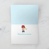 Niedliche Afrikanische Piratenpartei Karte (Innenseite)