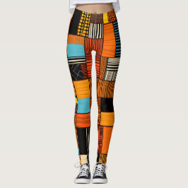 Niedliche afrikanische Print Leggings