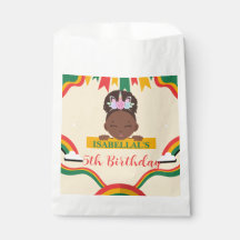 Niedliche afro einhornamerikanische Mädchen Geburt