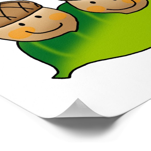 niedliche Akkorde Poster (Ecke)