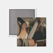 Niedliche akustische Gitarre Magnet (Vorderseite/Rückseite)