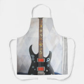 Niedliche akustische Gitarre Schürze (Vorderseite)