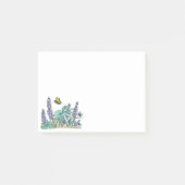 Niedliche Alaska Lupin Wildblume Post It Notes Post-it Klebezettel (Vorderseite)