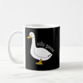Niedliche Alberne Gans Ugly Xmas Funny Goose Trend Kaffeetasse (Links)
