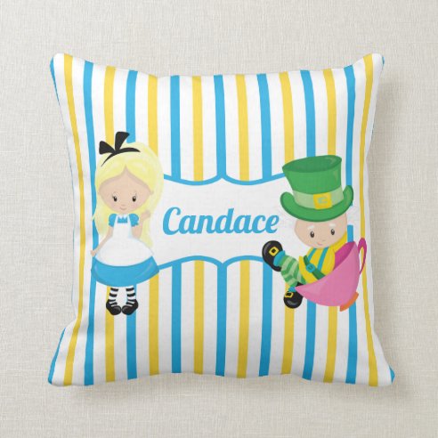 Alice Im Wunderland Kissen | Zazzle.de