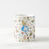 Niedliche Alice's Adventures in Wonderland Glitzer Kaffeetasse (Mittel)