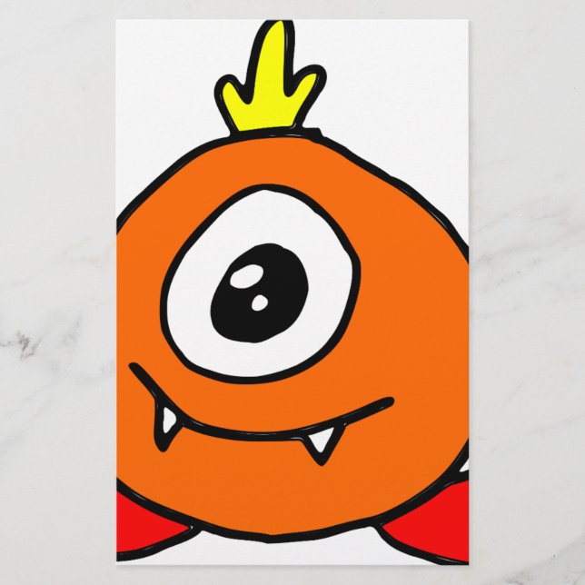 Niedliche Alien (Vorderseite)