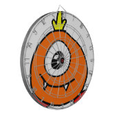 Niedliche Alien Dartscheibe (Vorderseite Links)