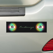 Niedliche Alien Eye Thunder_Cove Autoaufkleber (Auf Auto)
