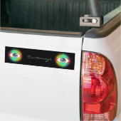 Niedliche Alien Eye Thunder_Cove Autoaufkleber (Auf Lkw)