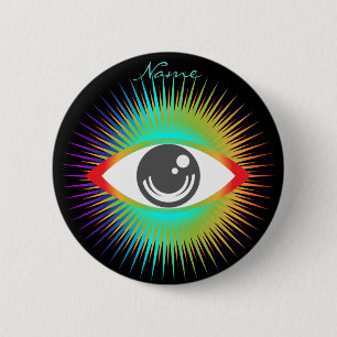 Niedliche Alien Eye Thunder_Cove Button