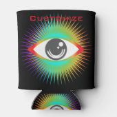 Niedliche Alien Eye Thunder_Cove Dosenkühler (Rückseite)