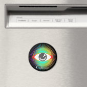 Niedliche Alien Eye Thunder_Cove Magnet (In Situ (Geschirrspüler))