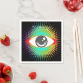 Niedliche Alien Eye Thunder_Cove Serviette (Beispiel)