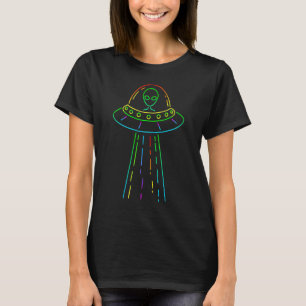 Niedliche Alien Ive glaubt Alien Ufo for Men Women T-Shirt