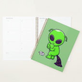 Niedliche Alien kacke Raum Planer (Anzeige)