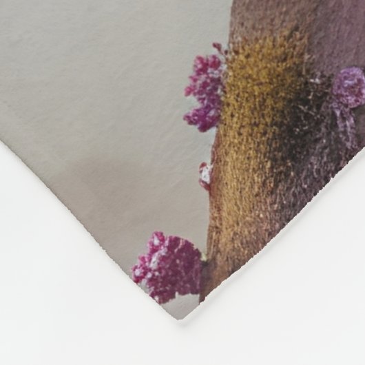 Niedliche Alien Pixie Fleecedecke (Ecke)