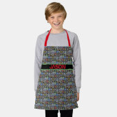 Niedliche Alien Schürze (Getragen)