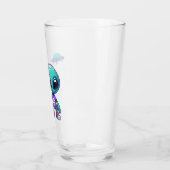 Niedliche Alien und Raumfahrt Glas (Links)