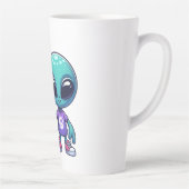 Niedliche Alien und Raumfahrt Milchtasse (Rechts)