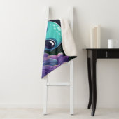 Niedliche Alien und Raumfahrt Sherpadecke (Beispiel)