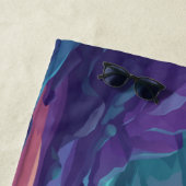 Niedliche Alien und Raumfahrt Strandtuch (Beispiel)