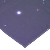 Niedliche Alien und Raumfahrt Tischdecke (Schrägansicht)