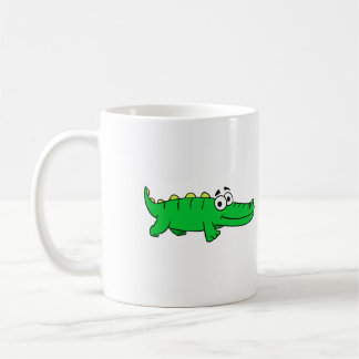 Niedliche Alligator-Kaffee-Tasse Kaffeetasse