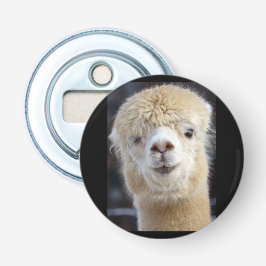 Niedliche Alpaca-Oberfläche Flaschenöffner