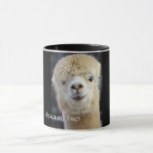 Niedliche Alpaca-Oberfläche Tasse (Zentrum)