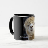 Niedliche Alpaca-Oberfläche Tasse (Vorderseite Links)