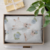 Niedliche Alpaka-Blume von Lama Seidenpapier (Geschenk)