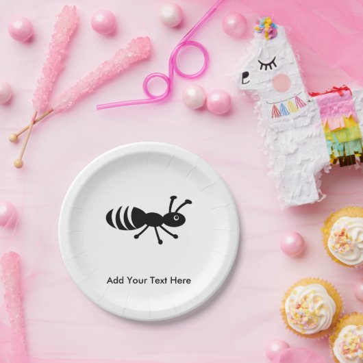 Niedliche Ameisen-oder Termite-lustige Pappteller (Party)