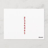 Niedliche Amerikanische Ureinwohner Kinder Vintag  Postkarte (Rückseite)