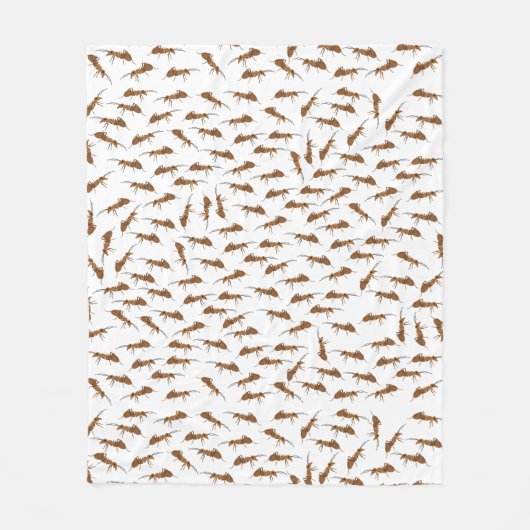 Niedliche Amts Pattern Fleecedecke (Vorderseite)