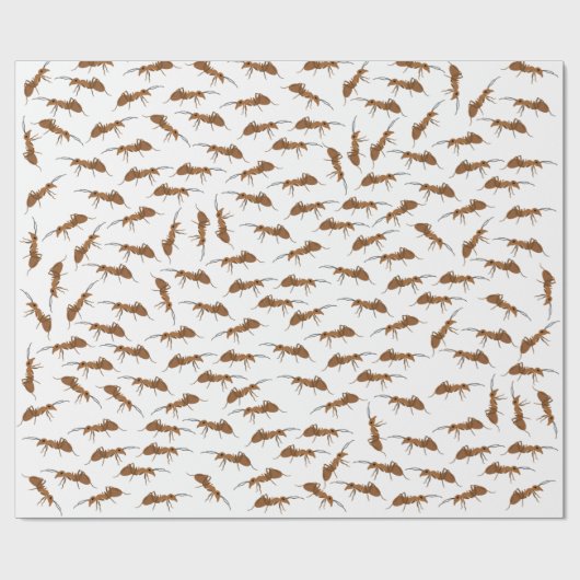 Niedliche Amts Pattern Geschenkpapier (Flach)