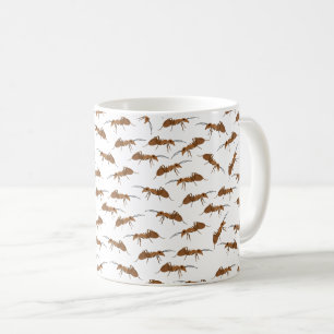 Niedliche Amts Pattern Kaffeetasse