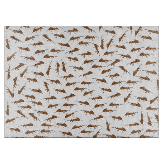 Niedliche Amts Pattern Schneidebrett (Vorderseite)