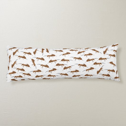 Niedliche Amts Pattern Seitenschläferkissen (Rückseite)